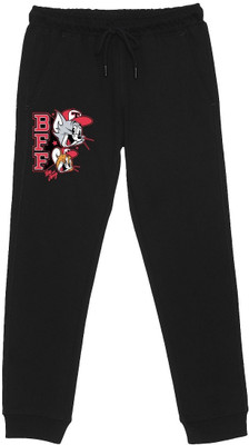 Warner Bros by Wear Your Mind Track Pant For Boys & Girls(Black, Pack of 1)
