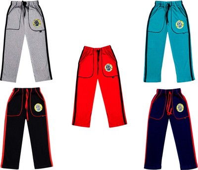 Indstar Track Pant For Boys & Girls(Multicolor, Pack of 5)