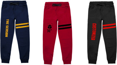 Kaff Track Pant For Boys(Multicolor, Pack of 3)