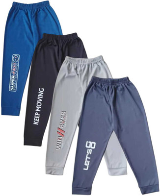 Wadafashion Track Pant For Baby Boys & Baby Girls(Multicolor, Pack of 4)