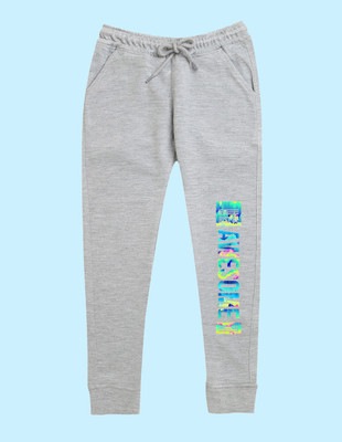 Nusyl Track Pant For Boys & Girls(Grey, Pack of 1)