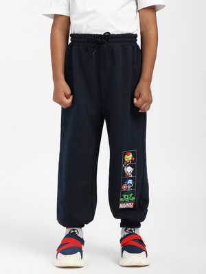 NautiNati Track Pant For Boys(Blue, Pack of 1)
