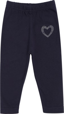 BodyCare Track Pant For Baby Girls(Dark Blue, Pack of 1)