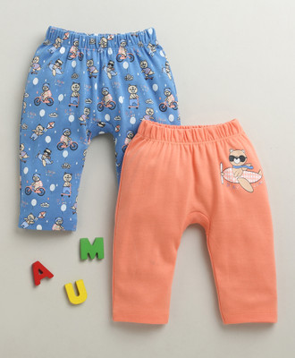 BUMZEE Track Pant For Baby Girls(Blue, Pack of 2)