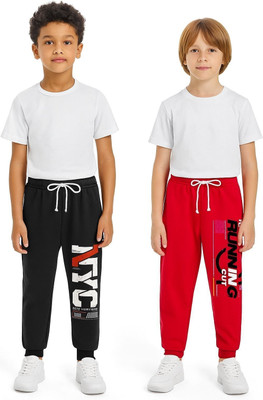 TinnyTrend Track Pant For Boys & Girls(Multicolor, Pack of 2)