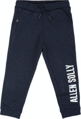 Allen Solly Track Pant For Boys(Dark Blue, Pack of 1)