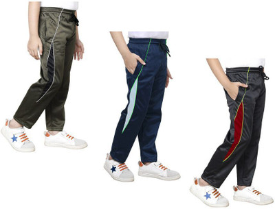 KAYU Track Pant For Boys(Multicolor, Pack of 3)