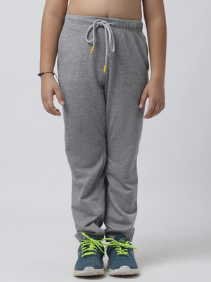 Rute Track Pant For Boys(Grey, Pack of 1)