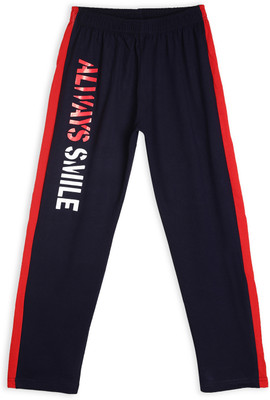 Fashionable Track Pant For Boys(Dark Blue, Pack of 1)