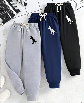LILBITS Track Pant For Baby Boys & Baby Girls(Multicolor, Pack of 3)