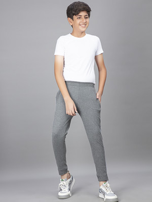 YUPTEEZ Track Pant For Boys(Grey, Pack of 1)