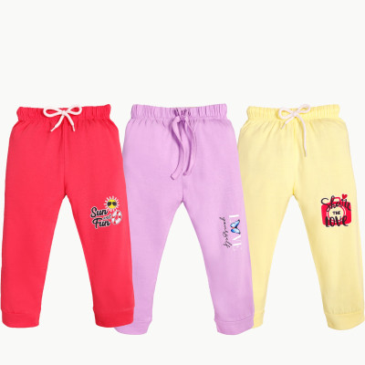 CERABI Track Pant For Girls(Multicolor, Pack of 3)