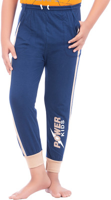 Jingo Track Pant For Boys(Blue, Pack of 1)