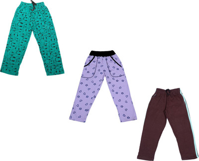 Indstar Track Pant For Girls(Multicolor, Pack of 3)
