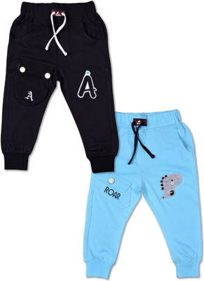 Worton Fashion Track Pant For Boys(Multicolor, Pack of 2)