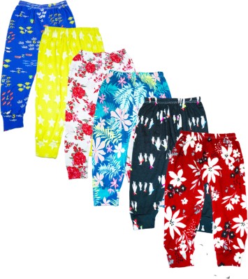 Lilikid Track Pant For Baby Boys & Baby Girls(Multicolor, Pack of 6)