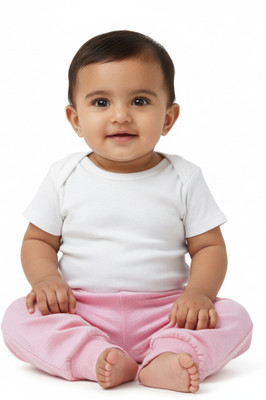 Babywish Track Pant For Baby Boys & Baby Girls(Pink, Pack of 1)