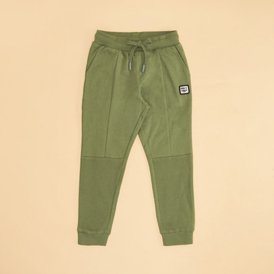 Pantaloons Junior Track Pant For Boys(Green, Pack of 1)