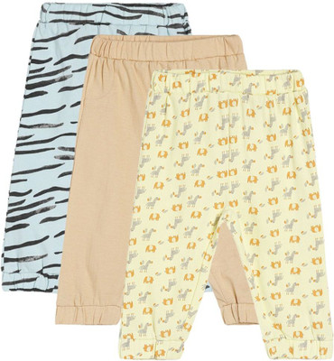 MINI KLUB Track Pant For Baby Boys(Multicolor, Pack of 3)