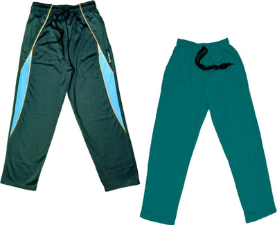 KAYU Track Pant For Boys & Girls(Green, Pack of 2)