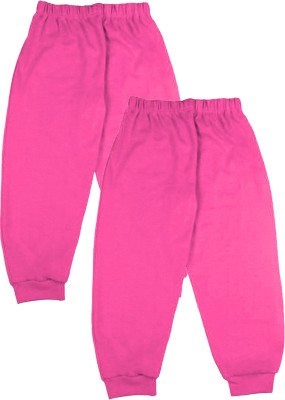 Sakuya Track Pant For Baby Boys & Baby Girls(Pink, Pack of 2)