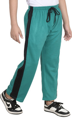 Indistar Track Pant For Boys(Green, Pack of 1)