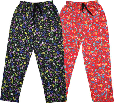 CoolTees4U Track Pant For Girls(Multicolor, Pack of 2)