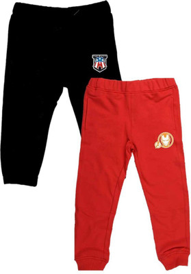 WYM TREND Track Pant For Boys(Orange, Pack of 2)