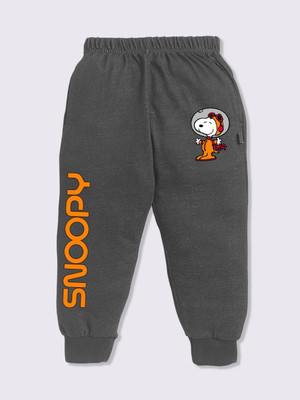 YK X Minute Mirth Track Pant For Boys(Grey, Pack of 1)