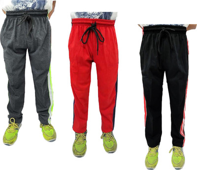 Indstar Track Pant For Boys(Multicolor, Pack of 3)