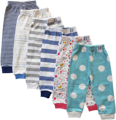 NammaBaby Track Pant For Boys & Girls(Multicolor, Pack of 6)