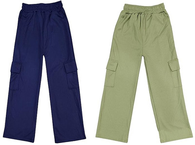 IBNAT FASHION Track Pant For Girls(Multicolor, Pack of 2)