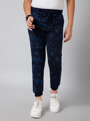 Alan Jones Track Pant For Boys(Dark Blue, Pack of 1)