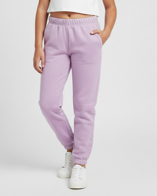Alan Jones Track Pant For Girls(Pink, Pack of 1)