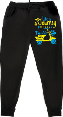 FABVIO PLUS Track Pant For Boys(Multicolor, Pack of 1)