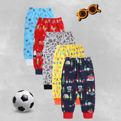 EIO Track Pant For Baby Boys & Baby Girls(Multicolor, Pack of 6)