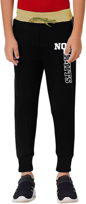 ACTLIVE Track Pant For Baby Boys(Black, Pack of 1)