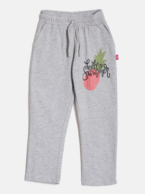 DIXCY SCOTT SLIMZ Track Pant For Girls(Grey, Pack of 1)