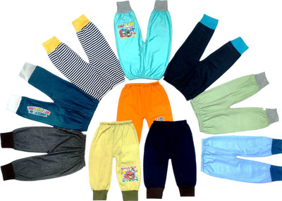FAWORLD Track Pant For Boys & Girls(Multicolor, Pack of 10)