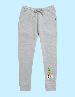 Nusyl Track Pant For Boys & Girls(Grey, Pack of 1)