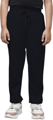 KAVYA Track Pant For Boys(Black, Pack of 1)