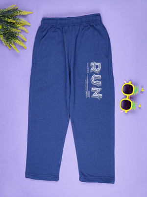V-MART Track Pant For Boys(Blue, Pack of 1)
