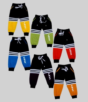 FB GROUP OF COMPANY Track Pant For Boys(Multicolor, Pack of 6)