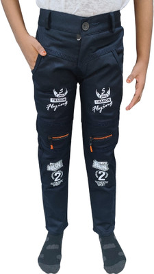 Busted Regular Fit Boys & Girls Dark Blue Trousers