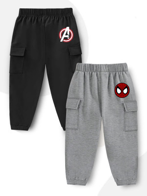 MARVEL BY MISS & CHIEF Track Pant For Boys & Girls(Multicolor, Pack of 2)