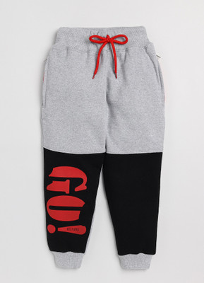 Tonnyport Track Pant For Boys(Grey, Pack of 1)