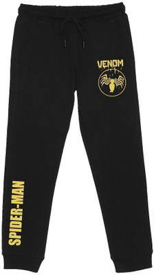 WYM TREND Track Pant For Boys(Black, Pack of 1)