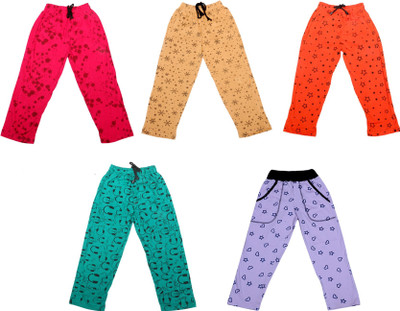 Indstar Track Pant For Girls(Multicolor, Pack of 5)