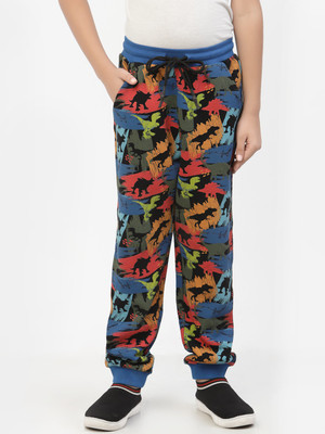 Spunkies Track Pant For Boys(Multicolor, Pack of 1)
