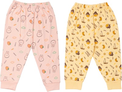 Totkart Track Pant For Baby Boys & Baby Girls(Multicolor, Pack of 2)